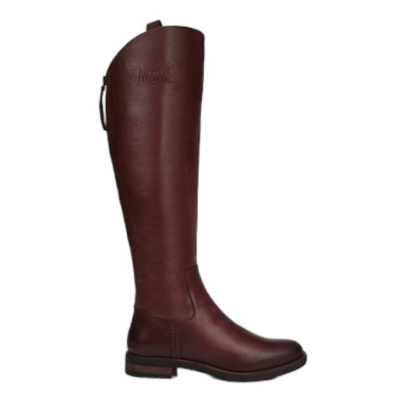 Franco Sarto Women’s Bordo Bordeaux Leather Meyer Knee High Boot Size 5M NWOT - Picture 13 of 17